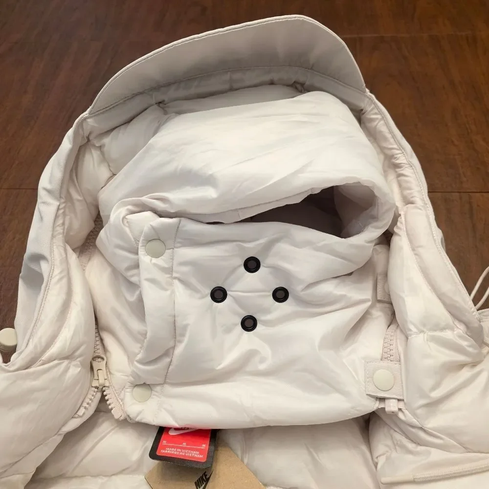Nike Tech GORE-TEX Therma-Fit Jacket Cream Light Orewood FZ0724-104 Men's Size M